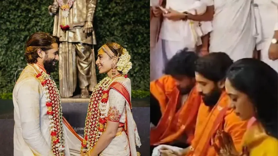 Naga Chaitanya and Sobhita Dhulipala Make First Public Appearance Post-Wedding  