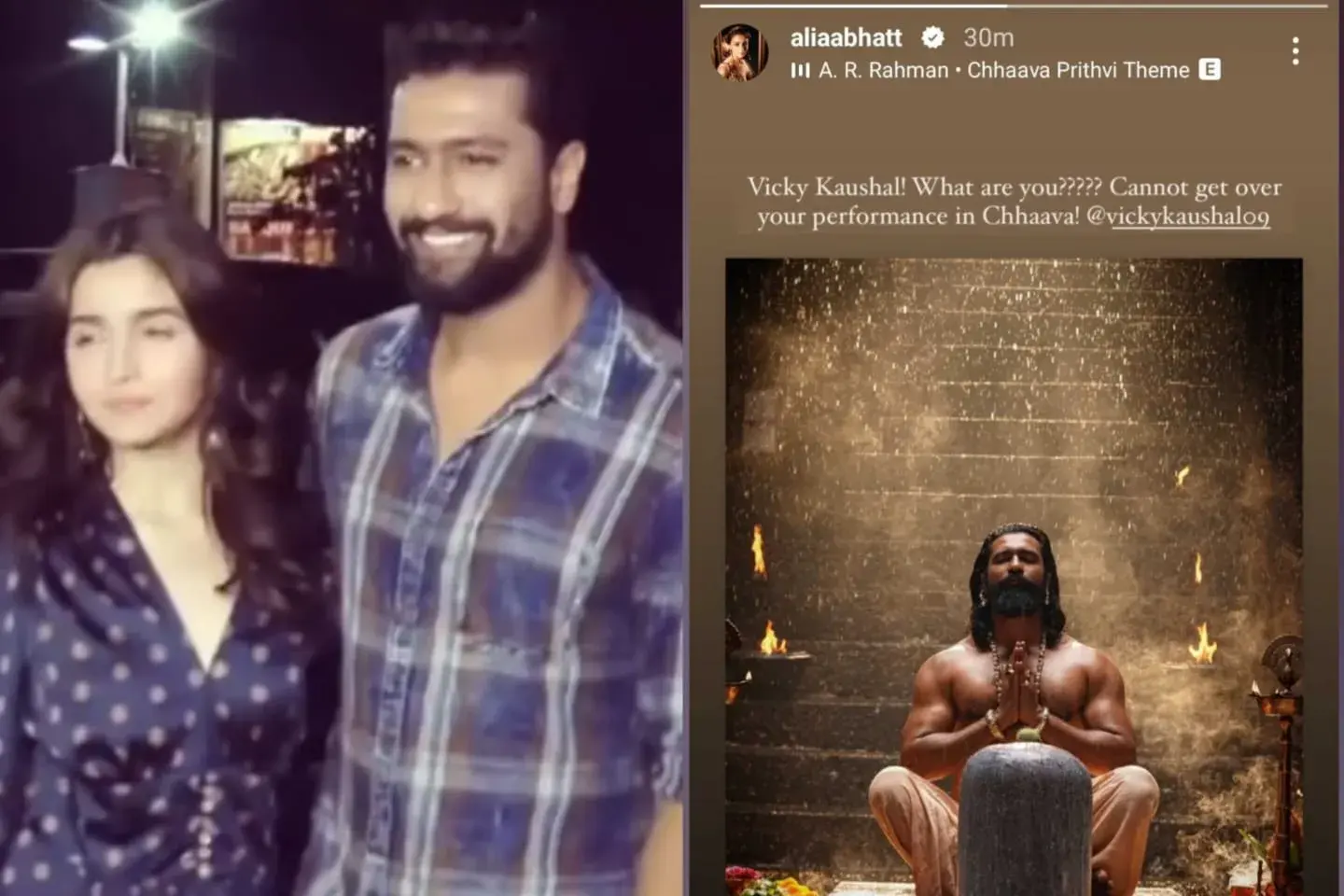 Alia Bhatt Reviews 'Chhaava', Lauds Vicky Kaushal: ‘What Are You?’