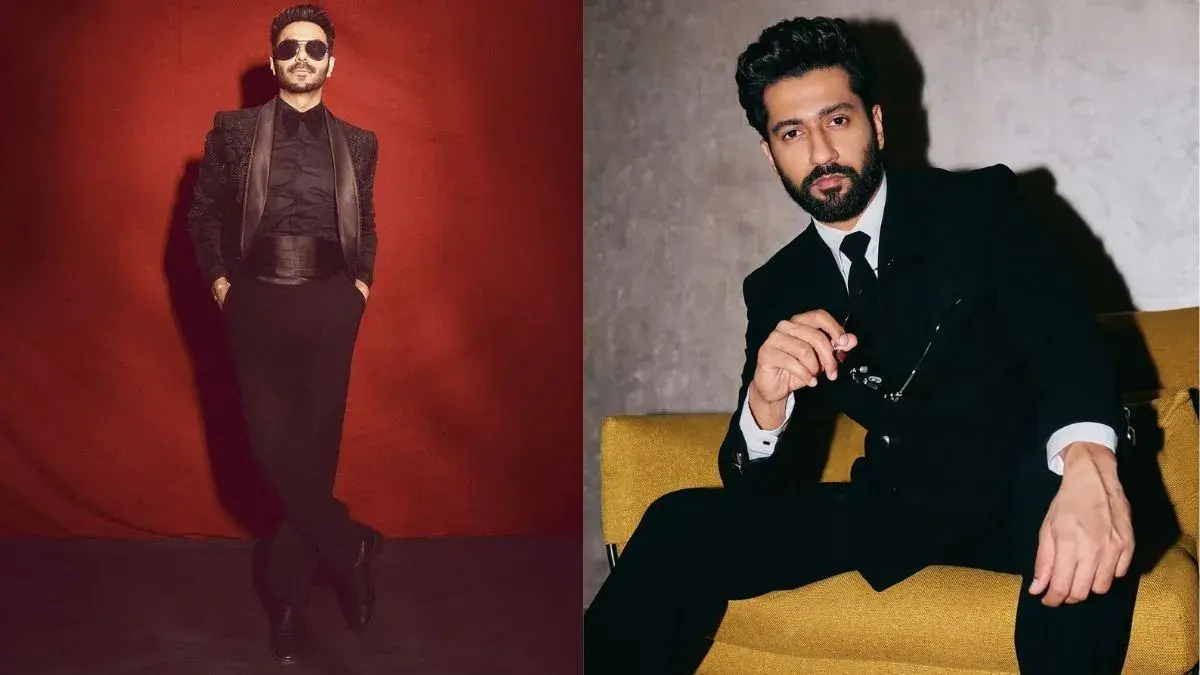 Vicky Kaushal to Aparshakti Khurana: Bollywood Stars Making Black Look Effortlessly Stylish