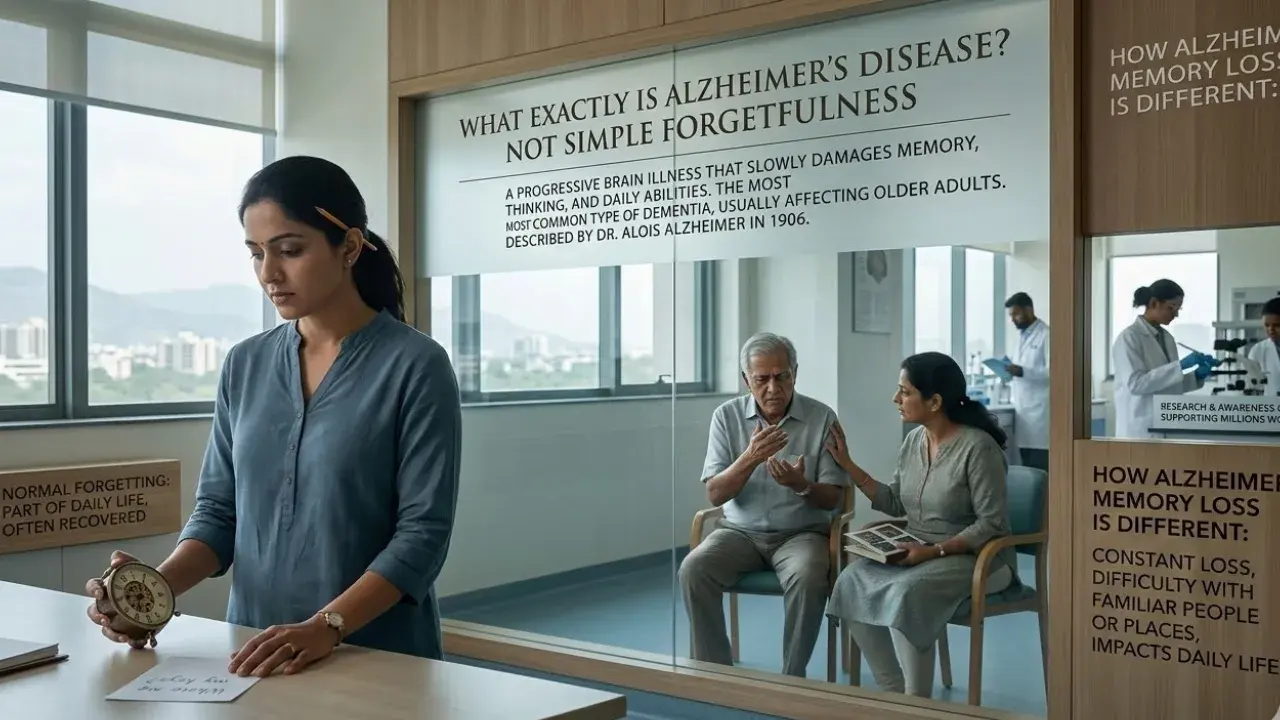 Alzheimer Disease Explained: Why Normal Forgetting Is Not Alzheimer Memory Loss