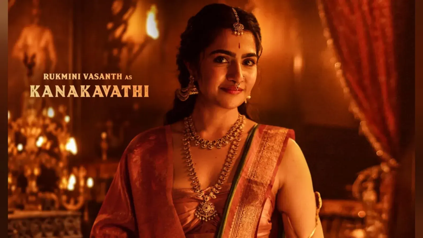 Kantara Chapter 1: Rishab Shetty Unveils Rukmini Vasanth As Kanakavathi in New Poster